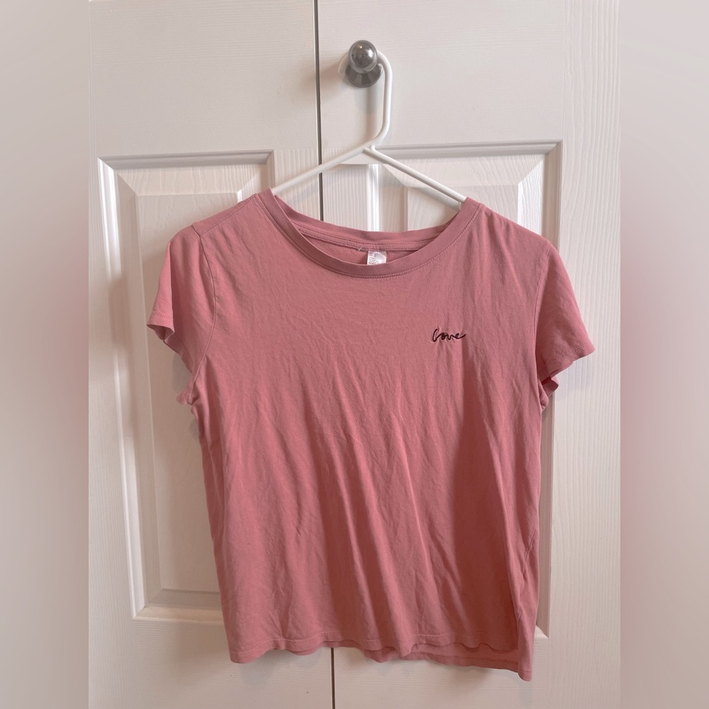 Pink “Love” T-shirt